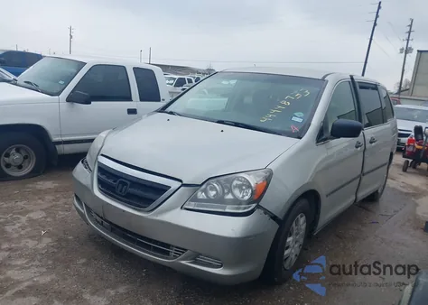 2007 Honda Odyssey Lx z USA, uszkodzony, nr VIN 5FNRL38277B092953